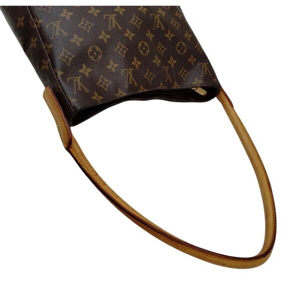Louis Vuitton LV Shoulder Bag Looping GM Brown Monogram - Picture 4 of 9